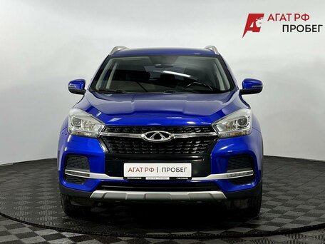 2022 Chery Tiggo 4 I Рестайлинг, синий, 1320000 рублей, вид 3