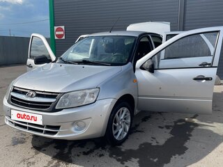 2012 Lada (ВАЗ) Granta I, серебристый, 250000 рублей, вид 2