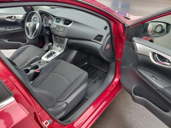 2015 Nissan Sentra VII (B17), красный, 880000 рублей - вид 6