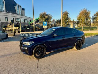 2020 BMW X6 40i III (G06), синий, 7250000 рублей, вид 1
