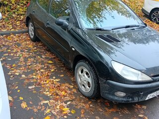 2002 Peugeot 206, чёрный, 260000 рублей, вид 2