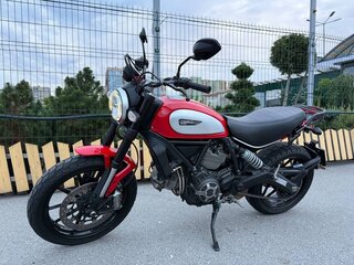 2016 Ducati Scrambler 800, красный, 590000 рублей, вид 1
