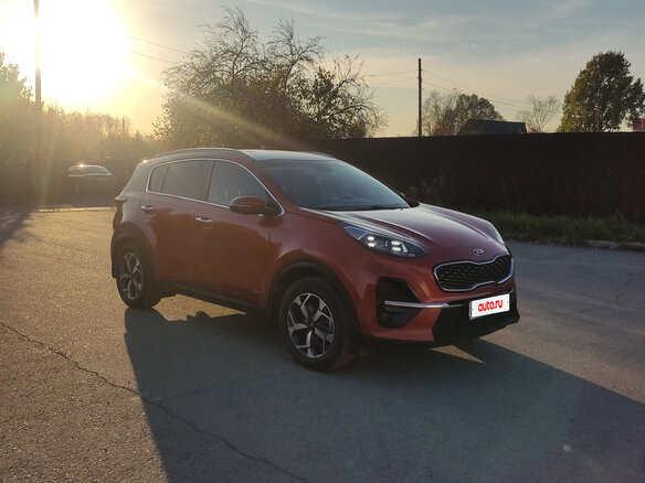 2019 Kia Sportage IV Рестайлинг, оранжевый - вид 1