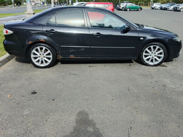 2006 Mazda 6 I (GG) Рестайлинг, чёрный, 299000 рублей - вид 24