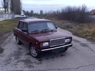 2007 Lada (ВАЗ) 2107, пурпурный, 170000 рублей, вид 1