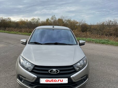 2021 Lada (ВАЗ) Granta I Рестайлинг, серый, 715000 рублей, вид 2
