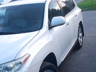 2010 Toyota Highlander II (XU40) Рестайлинг, белый, 1470000 рублей, вид 5