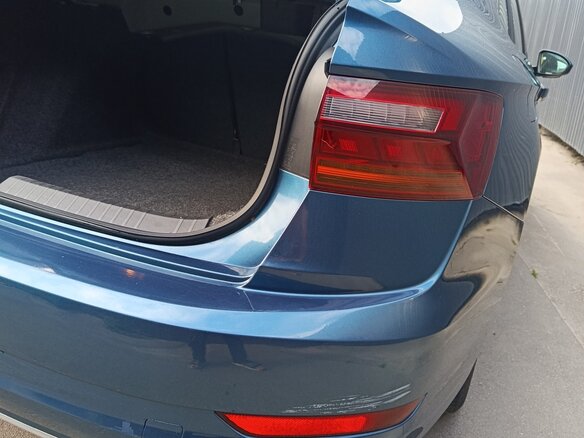 2019 Volkswagen Jetta 6-speed VII, синий, 1440000 рублей - вид 9