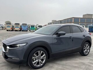 2022 Mazda CX-3 I Рестайлинг, серый, 1890000 рублей, вид 3