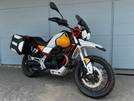 2019 Moto Guzzi V85 TT, белый, 695000 рублей, вид 3