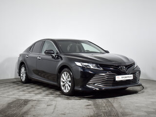 2021 Toyota Camry VIII (XV70), чёрный, 2370000 рублей, вид 3