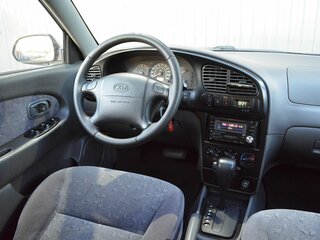2007 Kia Spectra I Рестайлинг 2, чёрный, 319888 рублей, вид 2
