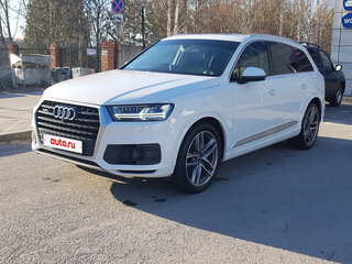 2016 Audi Q7 II (4M), белый, 3500000 рублей, вид 4