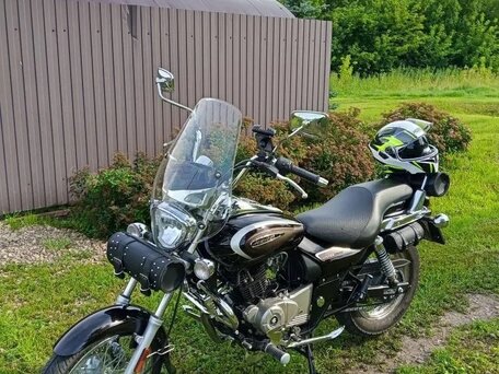 2024 Bajaj Avenger, чёрный, 200000 рублей, вид 2
