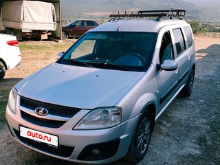 2015 Lada (ВАЗ) Largus I, серебристый, 820000 рублей, вид 1
