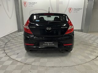 2014 Hyundai Solaris I Рестайлинг, чёрный, 835000 рублей, вид 3