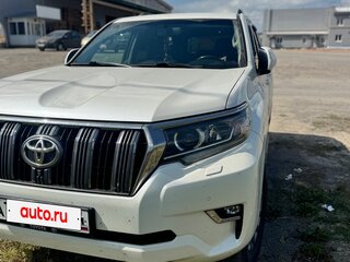 2018 Toyota Land Cruiser Prado 150 Series Рестайлинг 2, белый, 5500000 рублей, вид 2