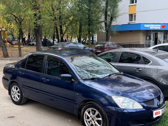 2003 Mitsubishi Lancer IX, синий, 350000 рублей - вид 4