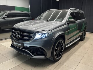 2017 Mercedes-Benz GLS AMG 63 AMG I (X166), серый, 5500000 рублей, вид 4