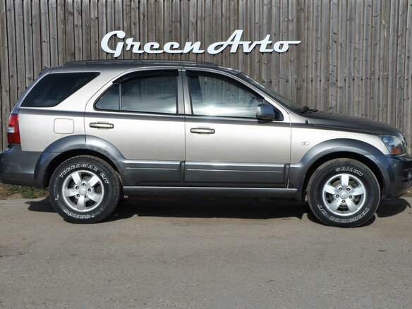 2007 Kia Sorento I Рестайлинг, бежевый, 790000 рублей - вид 3