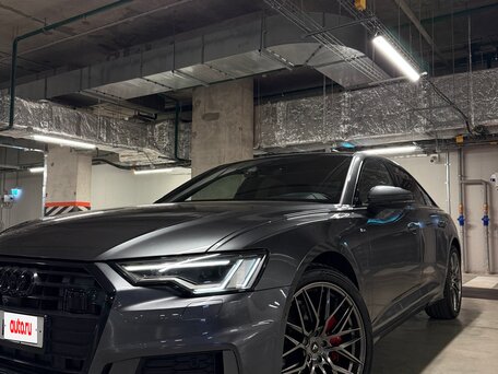 2020 Audi A6 45 TFSI V (C8), серый, 3790000 рублей, вид 3