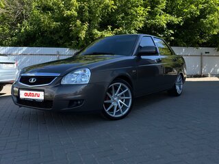 2017 Lada (ВАЗ) Priora I Рестайлинг, коричневый, 740000 рублей, вид 2