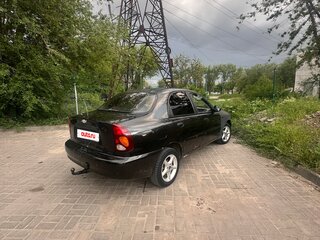 2006 Chevrolet Lanos I, чёрный, 145000 рублей, вид 4