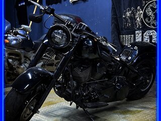 2009 Harley-Davidson Fat Boy, чёрный, 1750000 рублей, вид 1