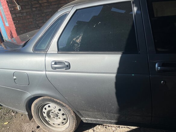 2013 Lada (ВАЗ) Priora I Рестайлинг, серый, 520000 рублей - вид 5