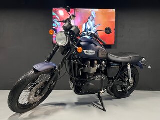 2014 Triumph Scrambler, фиолетовый, 645000 рублей, вид 4
