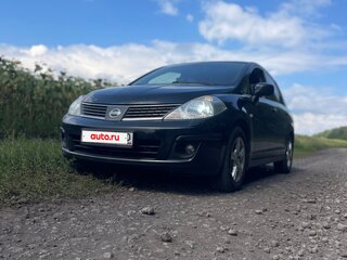 2008 Nissan Tiida I, чёрный, 560000 рублей, вид 2