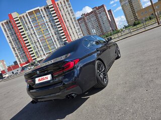 2021 BMW 5 серии 520d xDrive VII (G30/G31/G38) Рестайлинг, чёрный, 3400000 рублей, вид 4