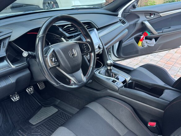 2017 Honda Civic X, белый - вид 6