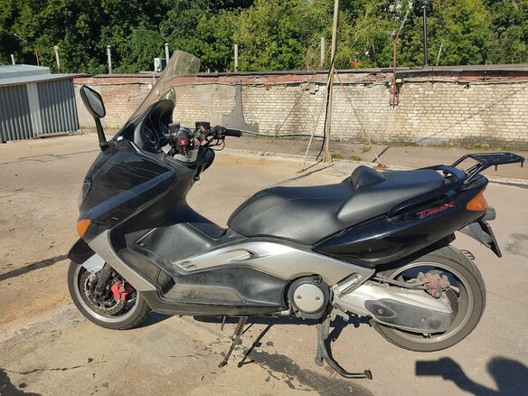 2007 Yamaha TMAX, чёрный, 330000 рублей - вид 3