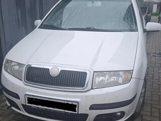 2007 Skoda Fabia I Рестайлинг, белый, 450000 рублей, вид 1