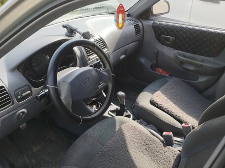 2008 Hyundai Accent ТагАЗ II, бежевый, 270000 рублей, вид 3