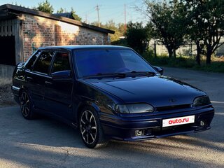 2003 Lada (ВАЗ) 2115, синий, 370000 рублей, вид 2