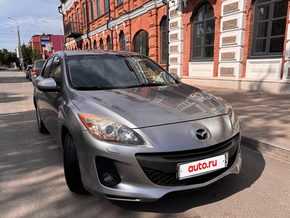2012 Mazda 3 II (BL) Рестайлинг, серебристый, 800000 рублей