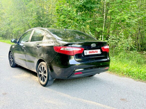 2012 Kia Rio III, чёрный - вид 7