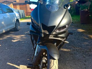 2021 Yamaha YZF-R3, чёрный, 670000 рублей, вид 2