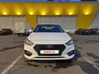 2019 Hyundai Solaris II, белый, 850000 рублей, вид 1