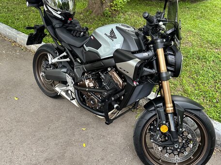 2024 Honda CB 650R, серый, 1250000 рублей, вид 3