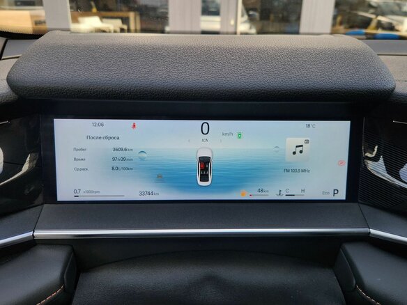 2024 Geely Preface I, серый - вид 8