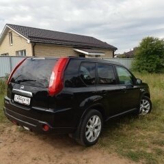 2012 Nissan X-Trail II Рестайлинг, чёрный, 1488000 рублей, вид 4