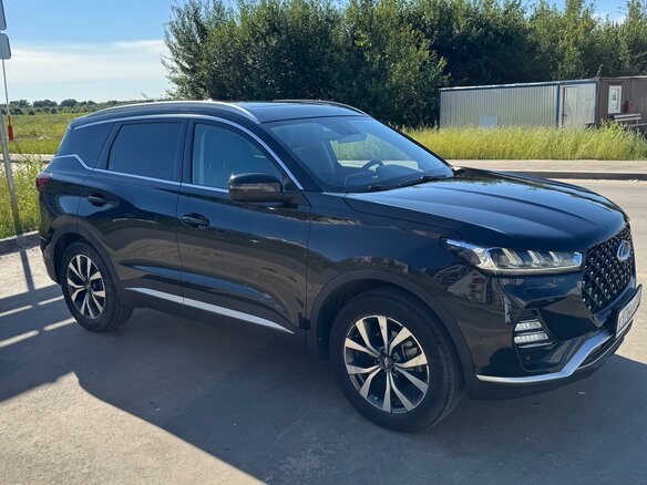 2021 Chery Tiggo 7 Pro I, чёрный - вид 2