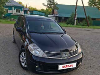 2008 Nissan Tiida I, чёрный, 700000 рублей, вид 1
