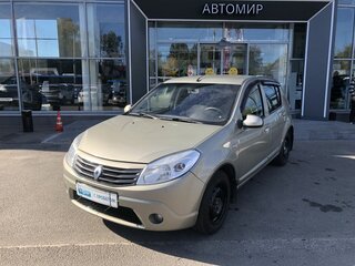 2011 Renault Sandero I, бежевый, 550000 рублей, вид 1