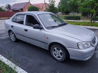 2006 Hyundai Accent ТагАЗ II, серебристый, 340000 рублей, вид 2
