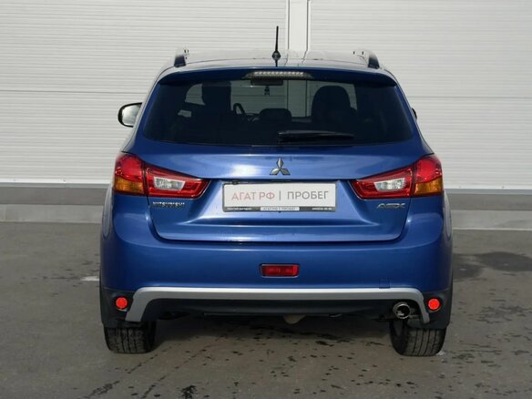 2014 Mitsubishi ASX I Рестайлинг, синий, 1400000 рублей - вид 5