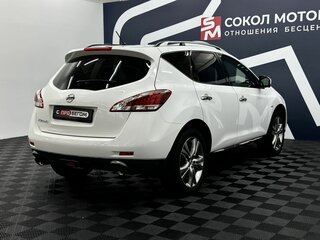 2013 Nissan Murano II (Z51) Рестайлинг 2, белый, 1780000 рублей, вид 5